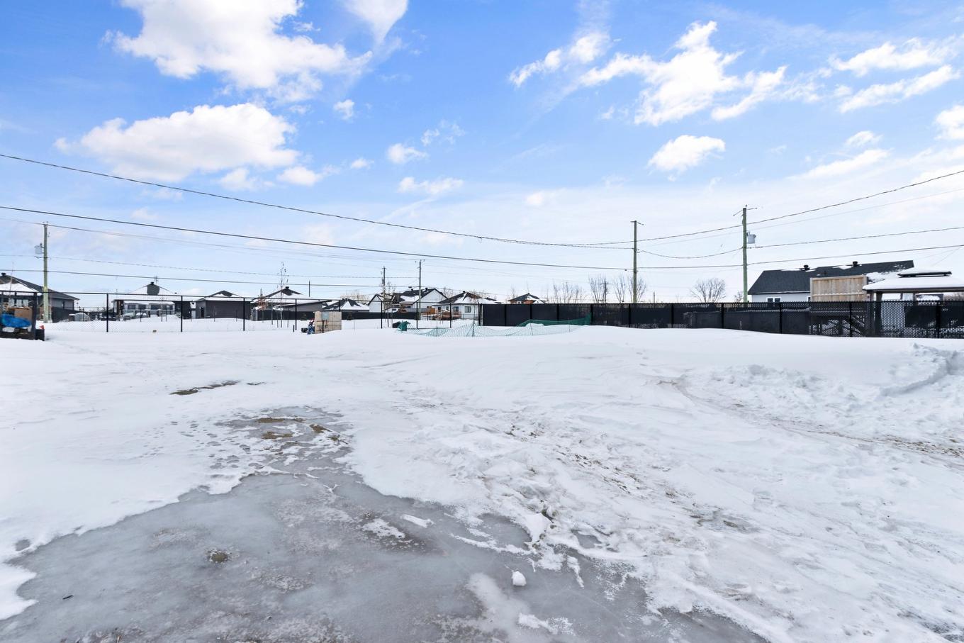 Backyard - 12 Rue Des Pêcheurs, Saint-Louis-De-Gonzague, QC - Outdoor With View