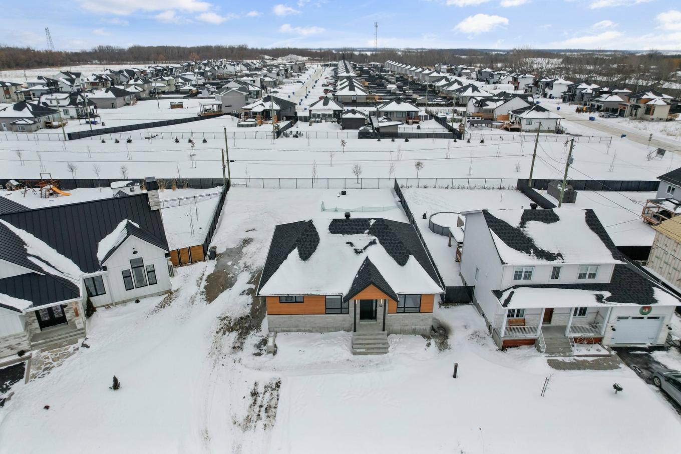 Aerial photo - 12 Rue Des Pêcheurs, Saint-Louis-De-Gonzague, QC - Outdoor