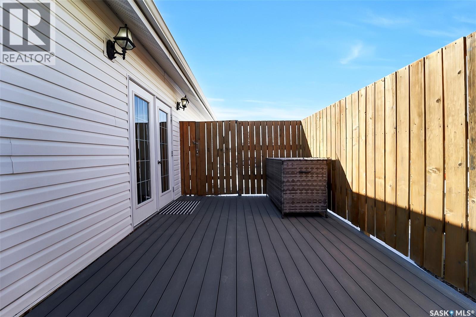 207 5Th Avenue E, Biggar, SK - Outdoor With Deck Patio Veranda With Exterior