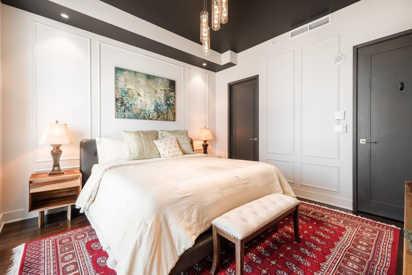 Primary bedroom - 3802-1188 Av. Union, Montréal (Ville-Marie), QC - Indoor Photo Showing Bedroom