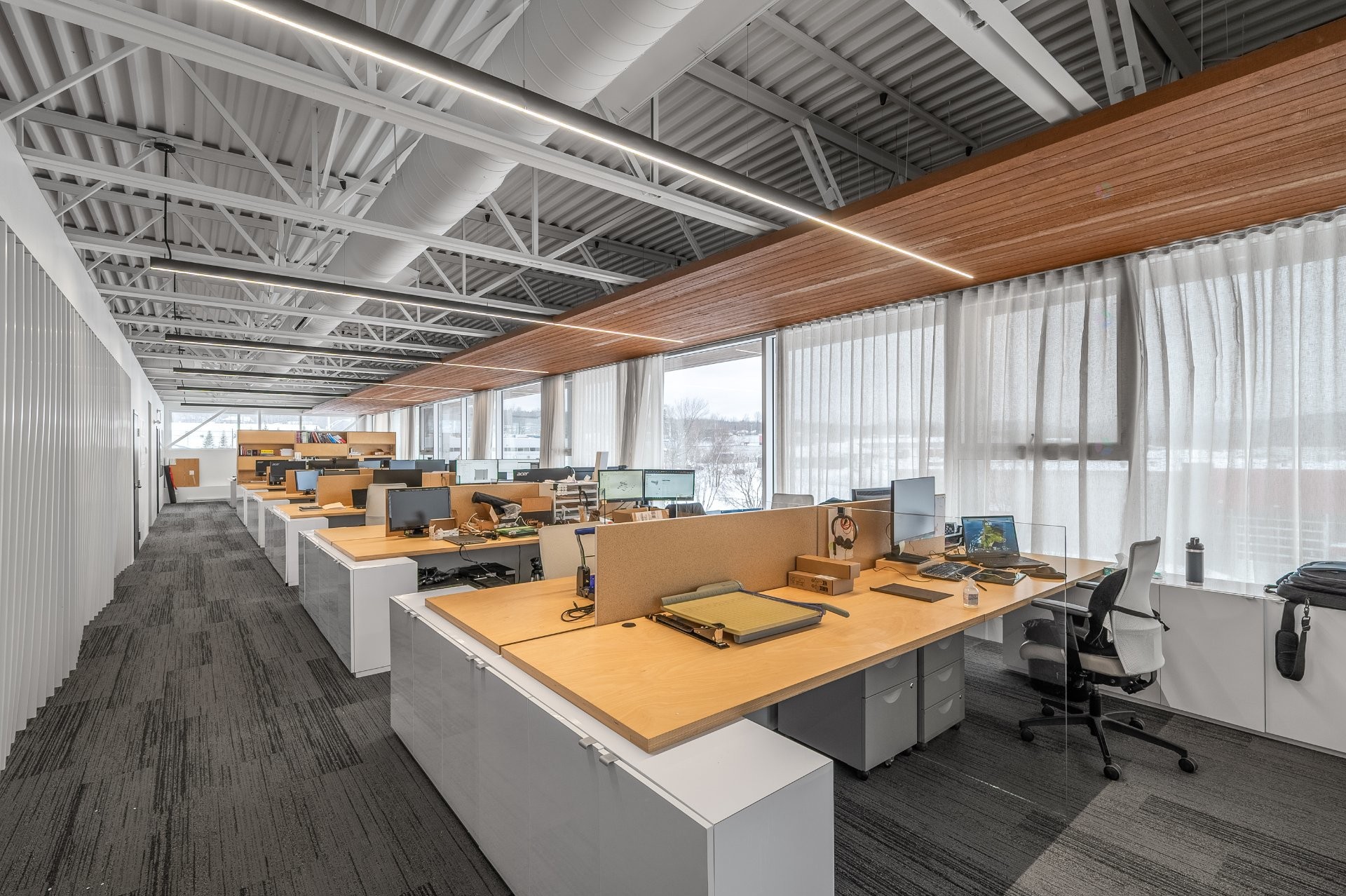 Bureau - 660 Rue De L'Argon, Québec (Charlesbourg), QC - Indoor Photo Showing Office
