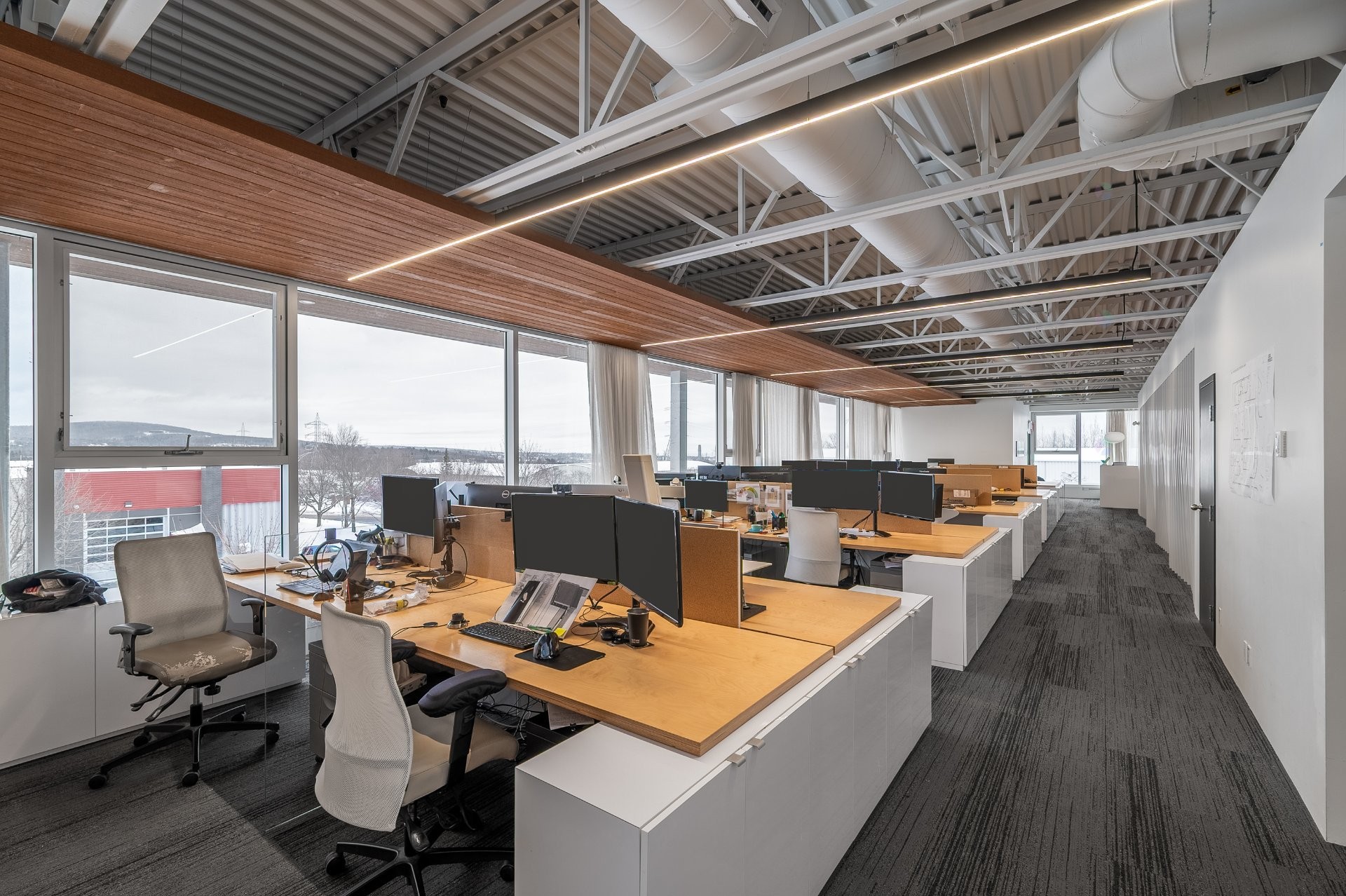 Bureau - 660 Rue De L'Argon, Québec (Charlesbourg), QC - Indoor Photo Showing Office