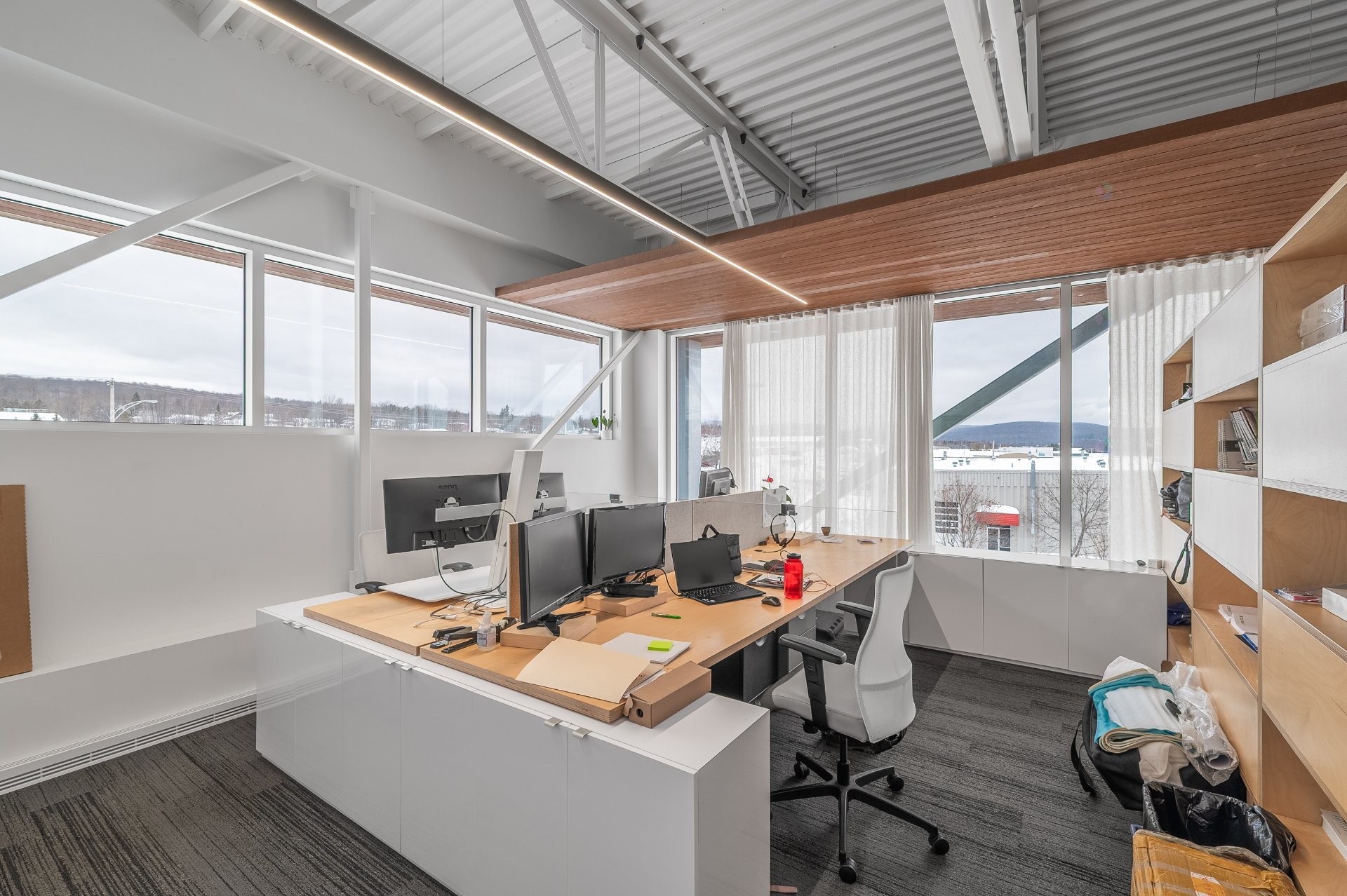 Bureau - 660 Rue De L'Argon, Québec (Charlesbourg), QC - Indoor Photo Showing Office