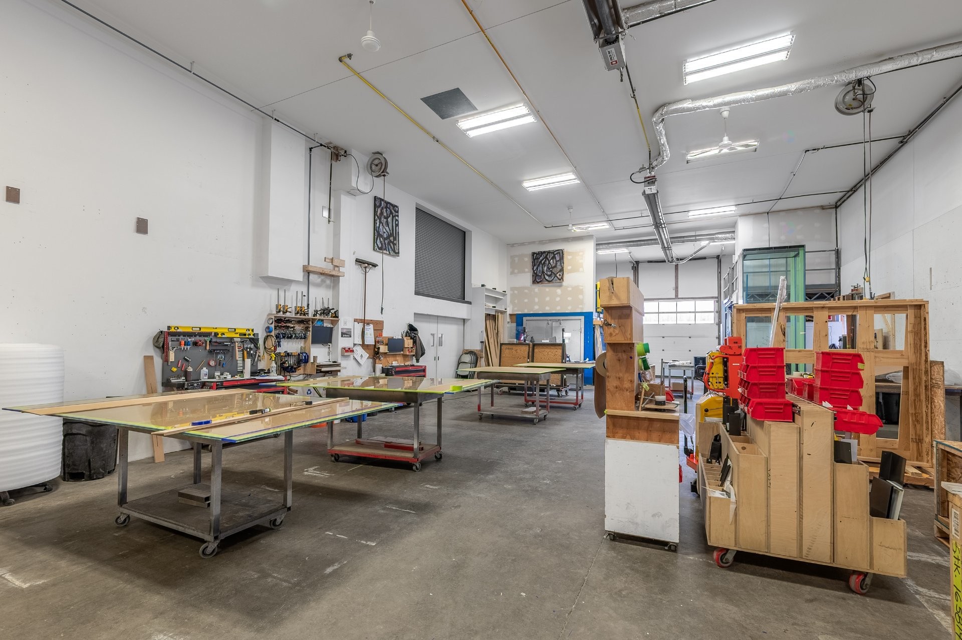 Atelier - 660 Rue De L'Argon, Québec (Charlesbourg), QC - Indoor Photo Showing Garage
