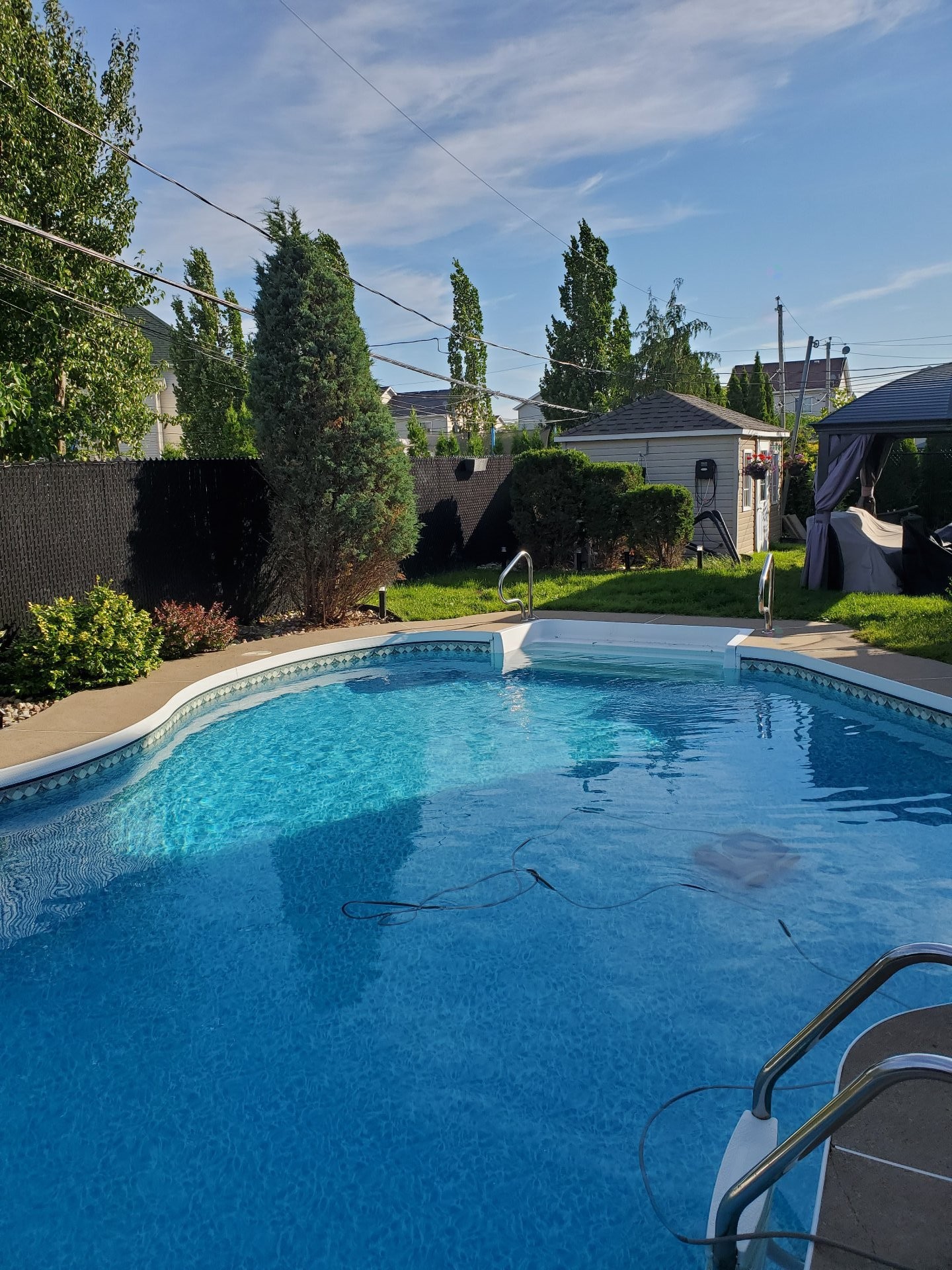 Piscine - 107 Rue Thibert, Saint-Constant, QC - Outdoor With In Ground Pool With Backyard