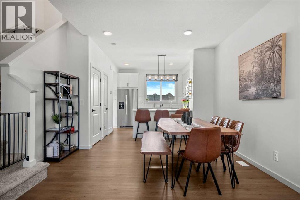 161 Lavender Manor Se, Calgary, AB - Indoor Photo Showing Dining Room