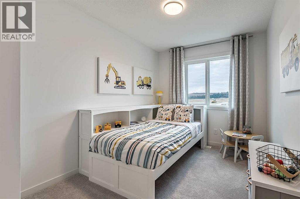 203 Annette Landing, Calgary, AB - Indoor Photo Showing Bedroom
