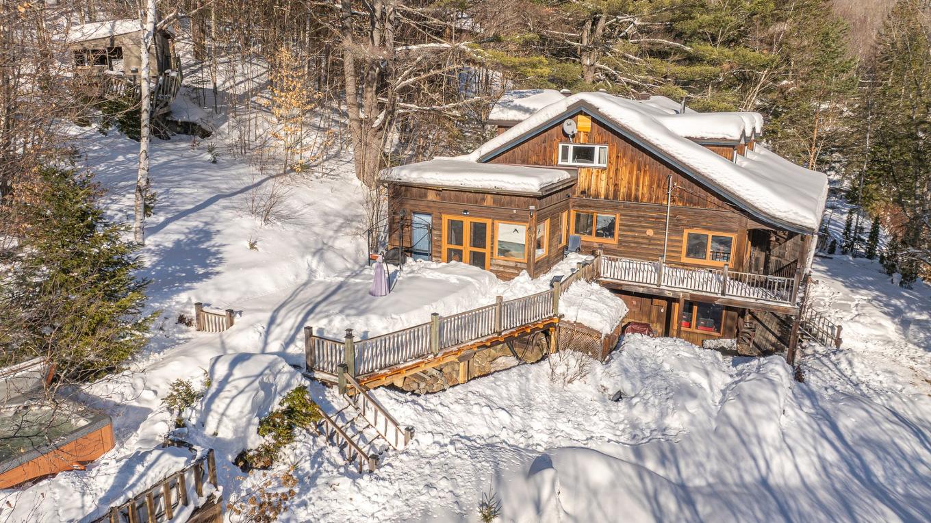 Aerial photo - 760 Ch. Du Lac-Bouchette, Sainte-Adèle, QC - Outdoor