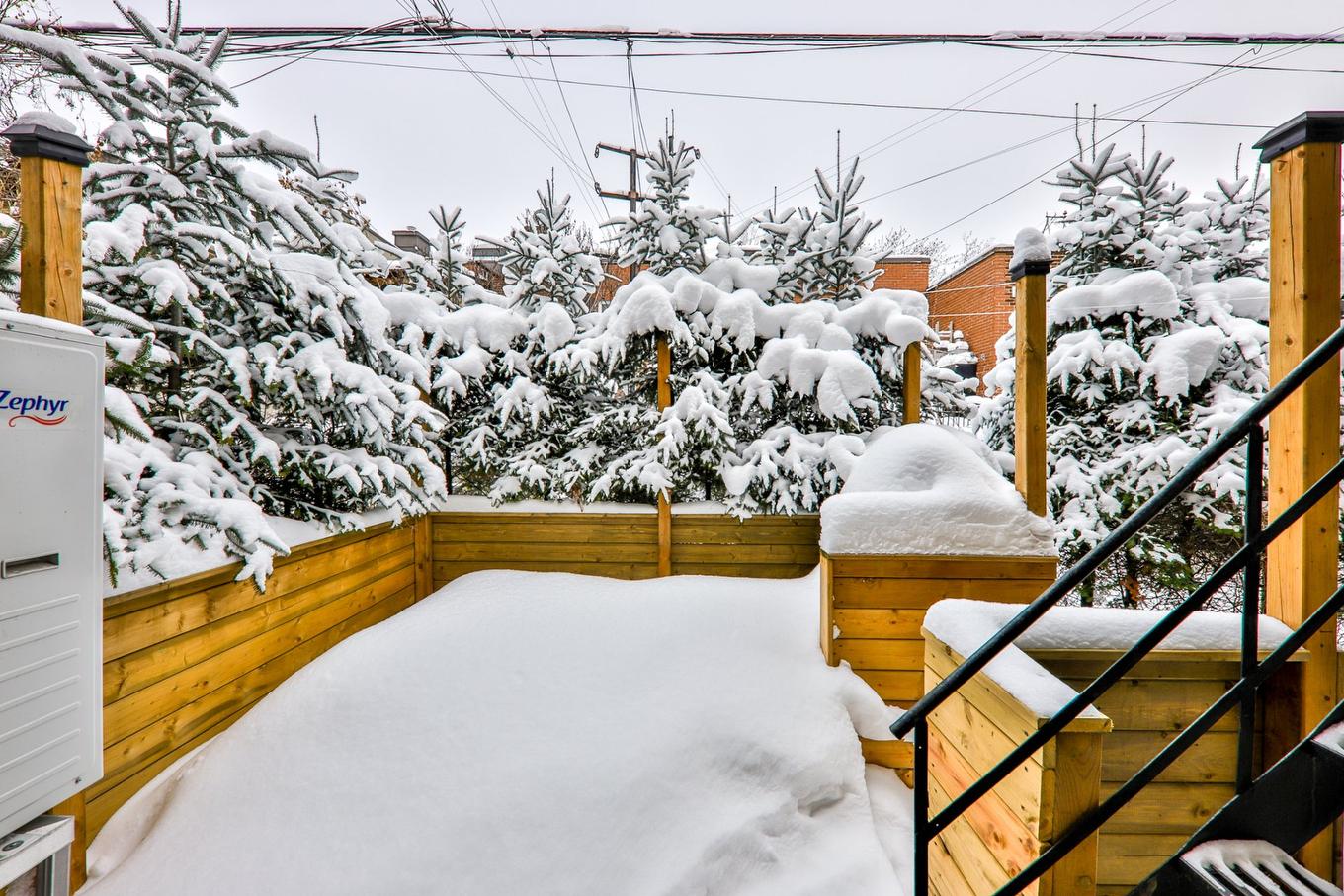 Patio - 7823 Rue St-Dominique, Montréal (Villeray/Saint-Michel/Parc-Extension), QC - Outdoor