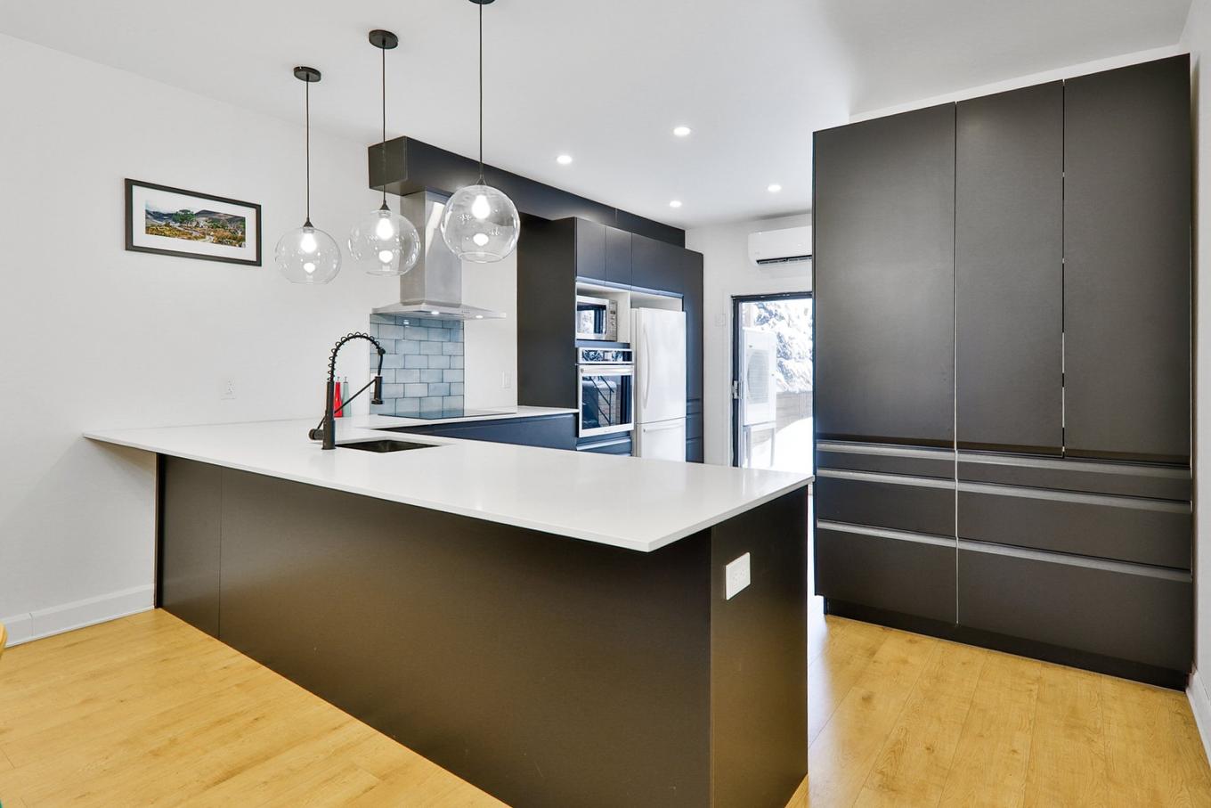 Kitchen - 7823 Rue St-Dominique, Montréal (Villeray/Saint-Michel/Parc-Extension), QC - Indoor Photo Showing Kitchen