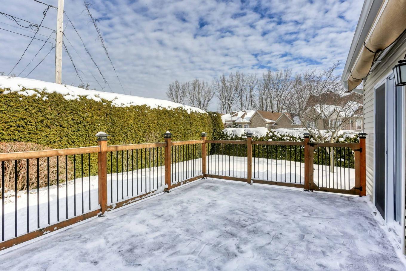 Balcon - 6710 Rue Papillon, Trois-Rivières, QC - Outdoor