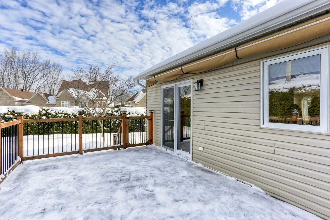 Balcon - 6710 Rue Papillon, Trois-Rivières, QC - Outdoor With Exterior