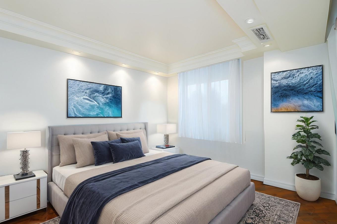 Bedroom - 206-30 Rue Berlioz, Montréal (Verdun/Île-Des-Soeurs), QC - Indoor Photo Showing Bedroom