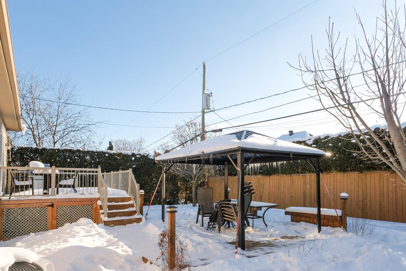 Back facade - 1720 Rue Du Tailleur, Chambly, QC