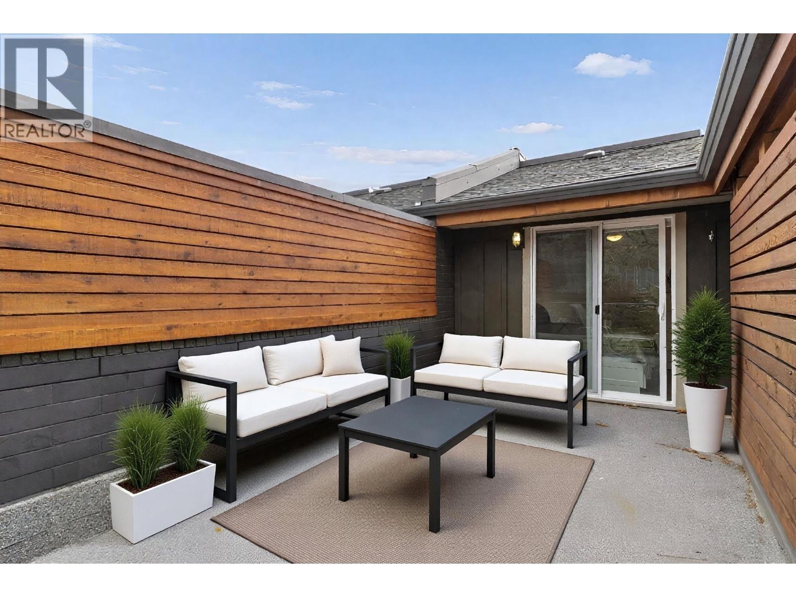 Private sun deck, virtually staged - 2777 Casa Loma Road Unit# 207, West Kelowna, BC - Outdoor With Exterior