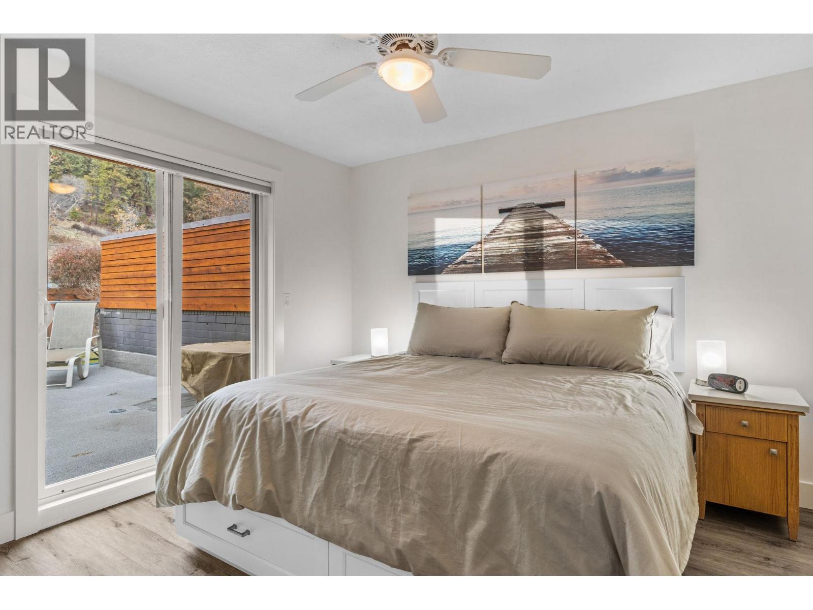 2nd Floor 2nd bedroom with private sundeck - 2777 Casa Loma Road Unit# 207, West Kelowna, BC - Indoor Photo Showing Bedroom