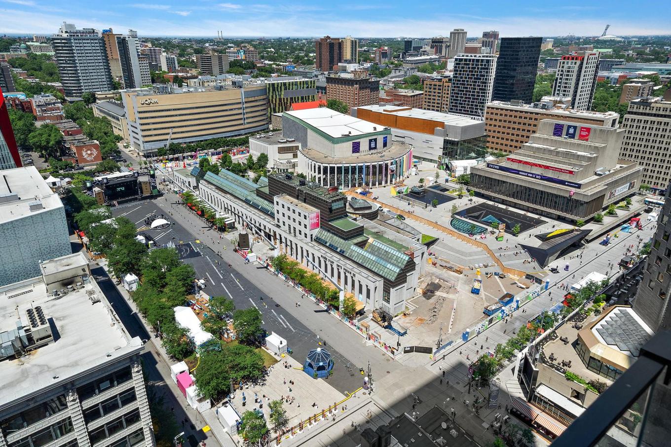 Vue d'ensemble - 5712-1210 Rue Jeanne-Mance, Montréal (Ville-Marie), QC - Outdoor With View