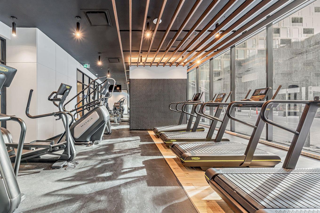 Autre - 5712-1210 Rue Jeanne-Mance, Montréal (Ville-Marie), QC - Indoor Photo Showing Gym Room