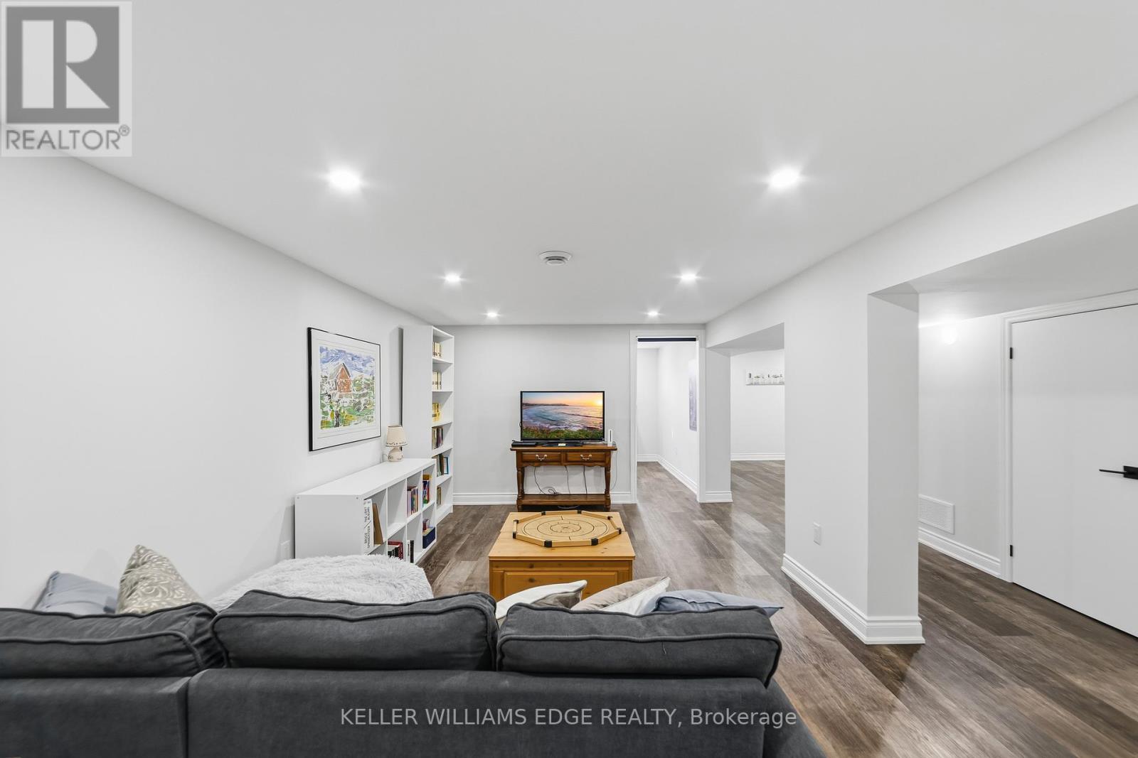 Basement Rec Room - 267 Hampton Heath Road, Burlington, ON - Indoor Photo Showing Living Room