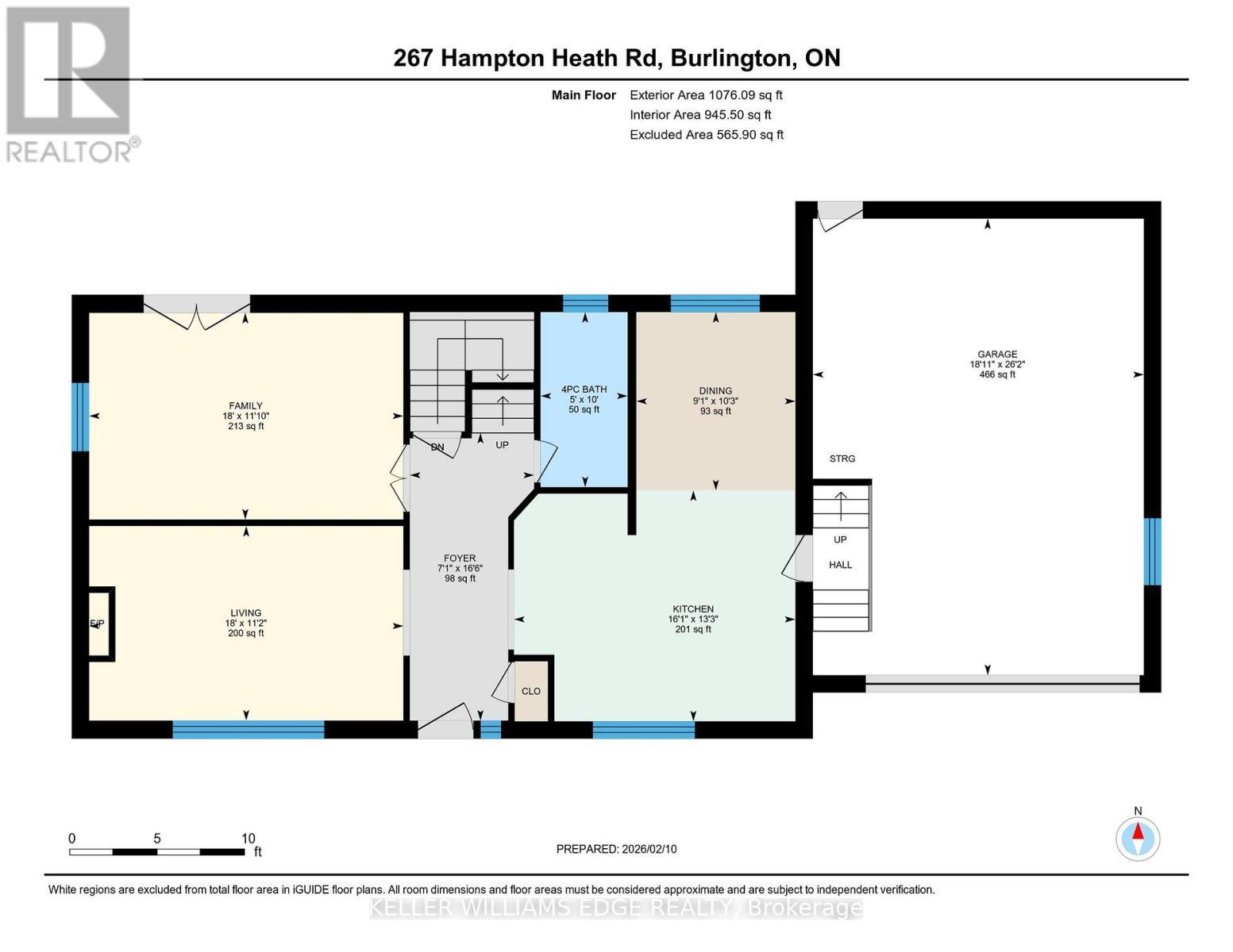 Floor Plan - 267 Hampton Heath Road, Burlington, ON - Other