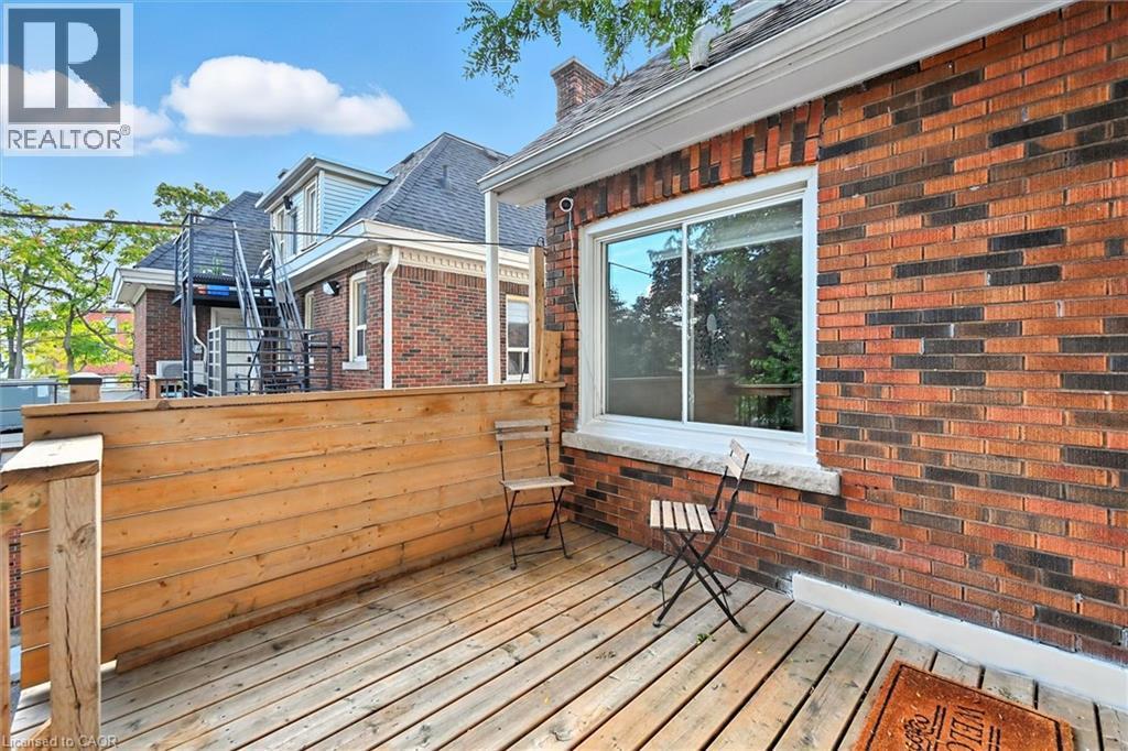 1047 Main Street E, Hamilton, ON - Outdoor With Deck Patio Veranda With Exterior