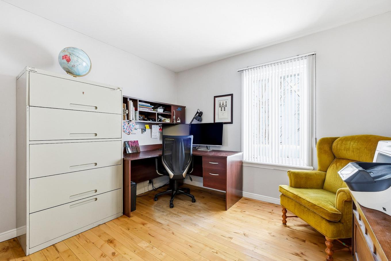 Chambre à coucher - 942 Av. De Salaberry, Chambly, QC - Indoor Photo Showing Office