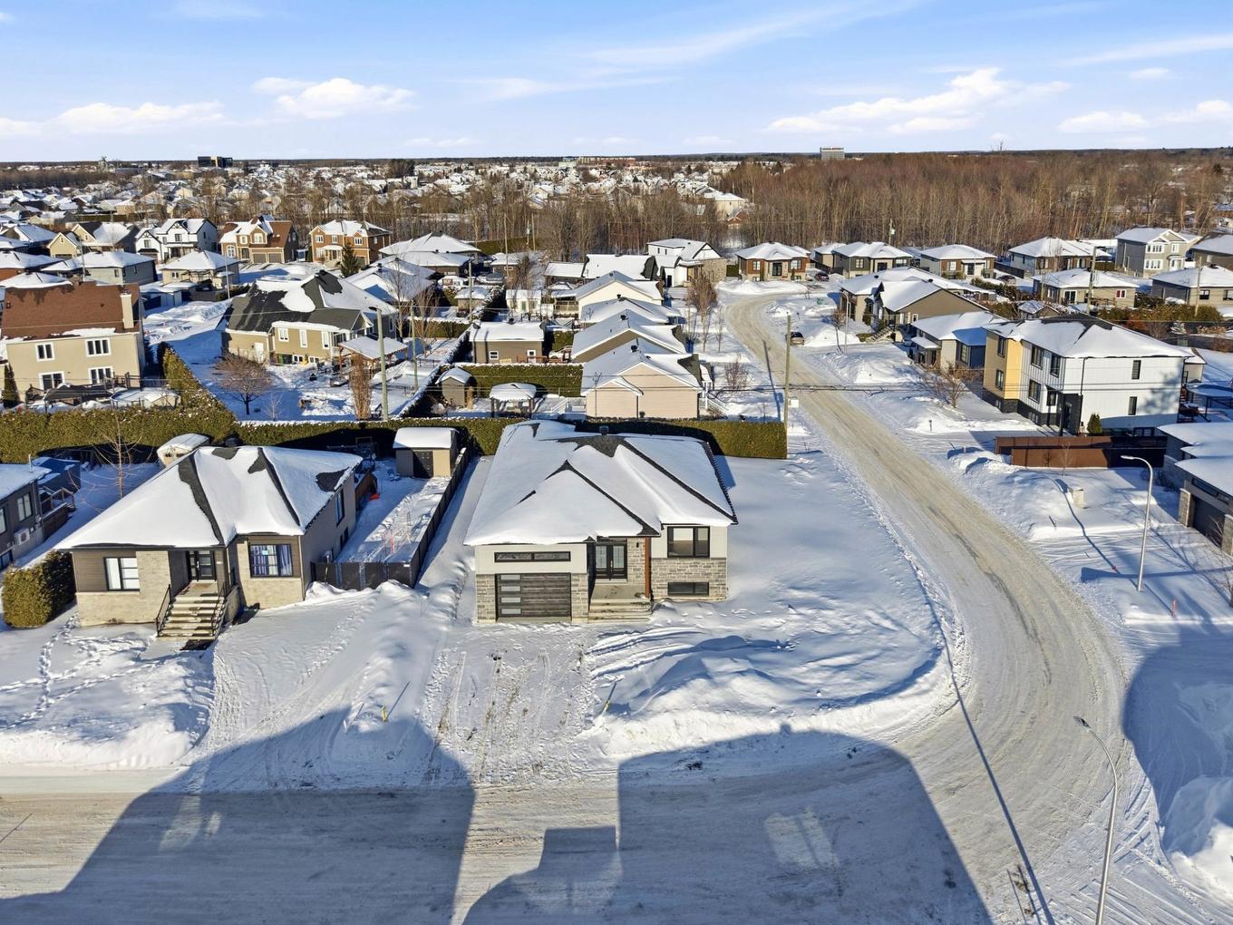 Photo aérienne - 150 Rue Du Mûrier, Drummondville, QC - Outdoor With View