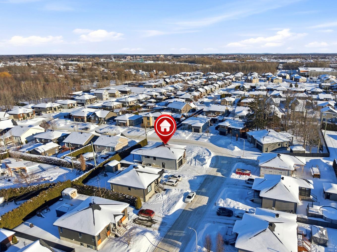 Photo aérienne - 150 Rue Du Mûrier, Drummondville, QC - Outdoor With View