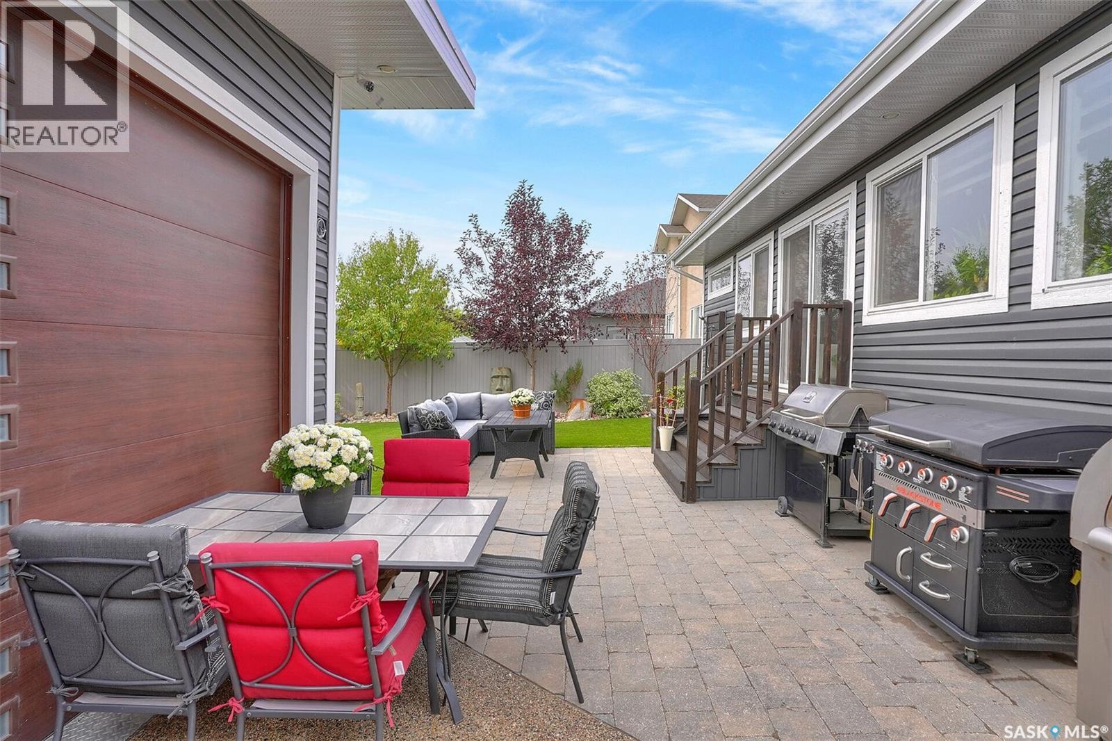 25 Hudson Drive, Pilot Butte, SK - Outdoor With Deck Patio Veranda With Exterior