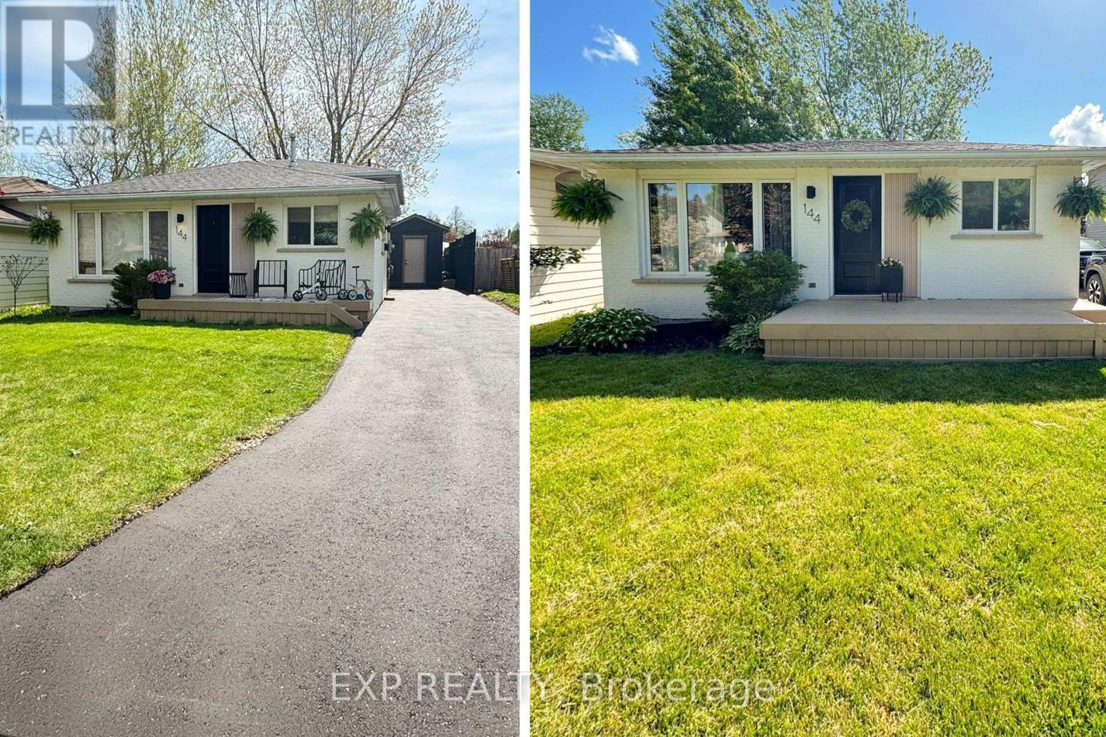 144 Rossford Crescent, Kitchener, ON - Outdoor With Deck Patio Veranda With Facade