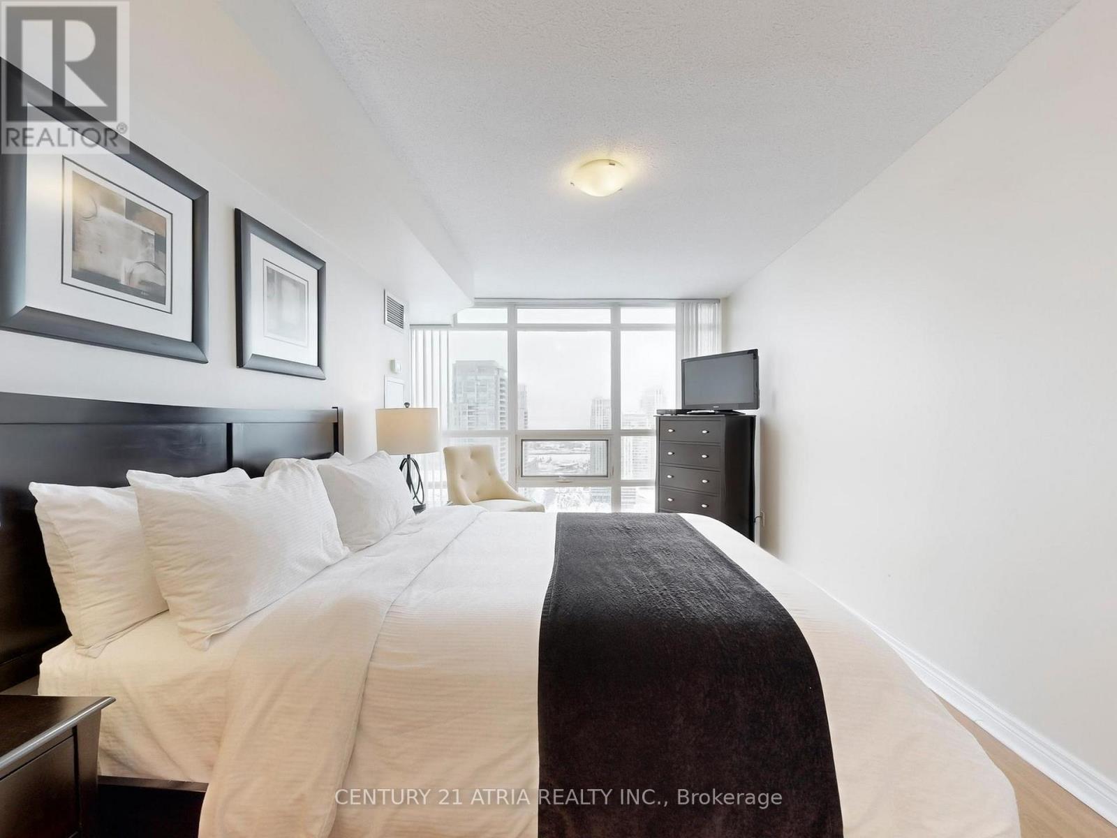 2908 - 83 Borough Drive, Toronto, ON - Indoor Photo Showing Bedroom