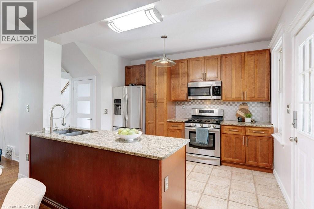 550 Hughson Street N, Hamilton, ON - Indoor Photo Showing Kitchen With Stainless Steel Kitchen