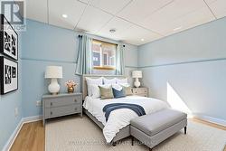 Virtually staged lower bed -