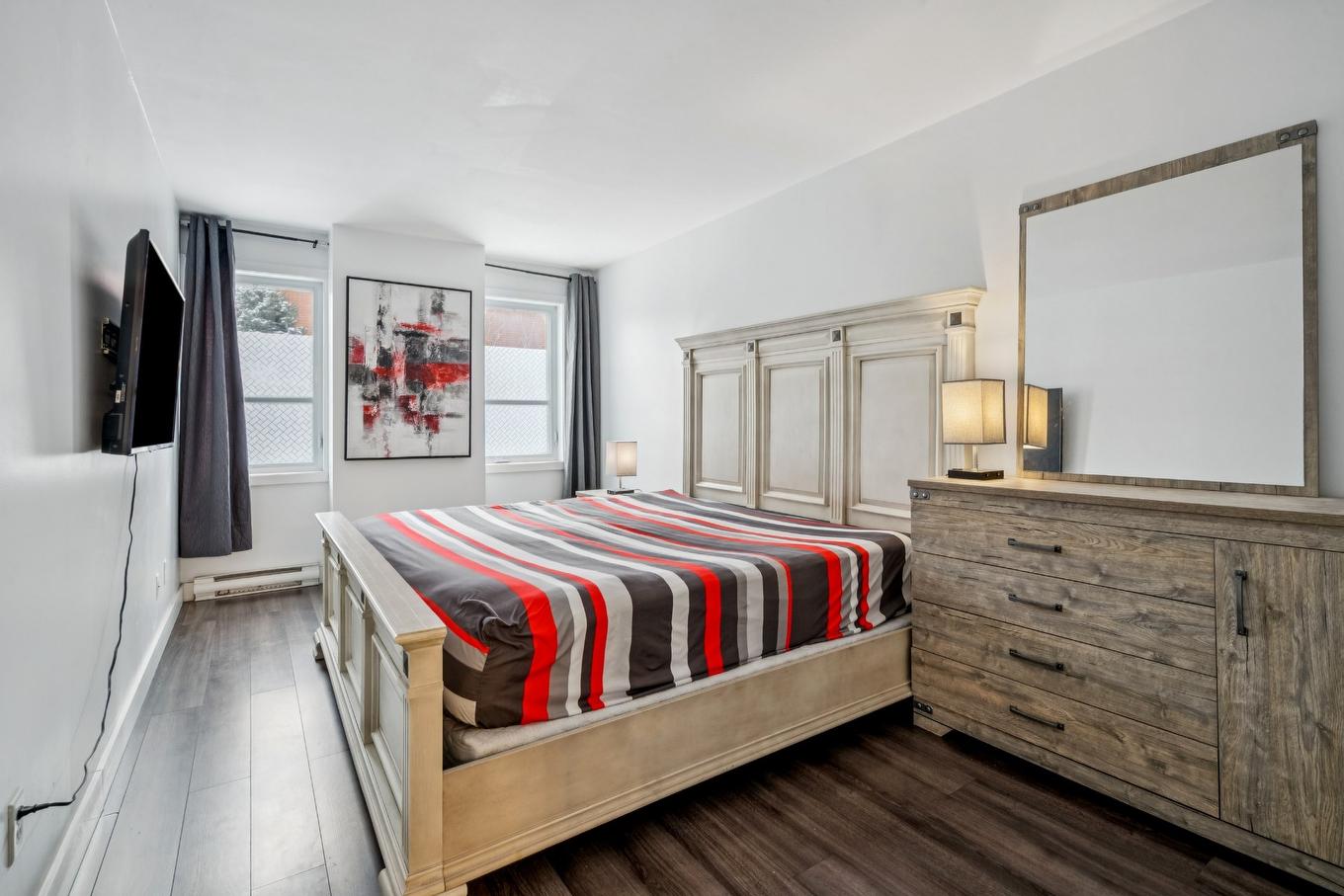 Primary bedroom - 103-7050 27E Avenue, Montréal (Saint-Léonard), QC - Indoor Photo Showing Bedroom