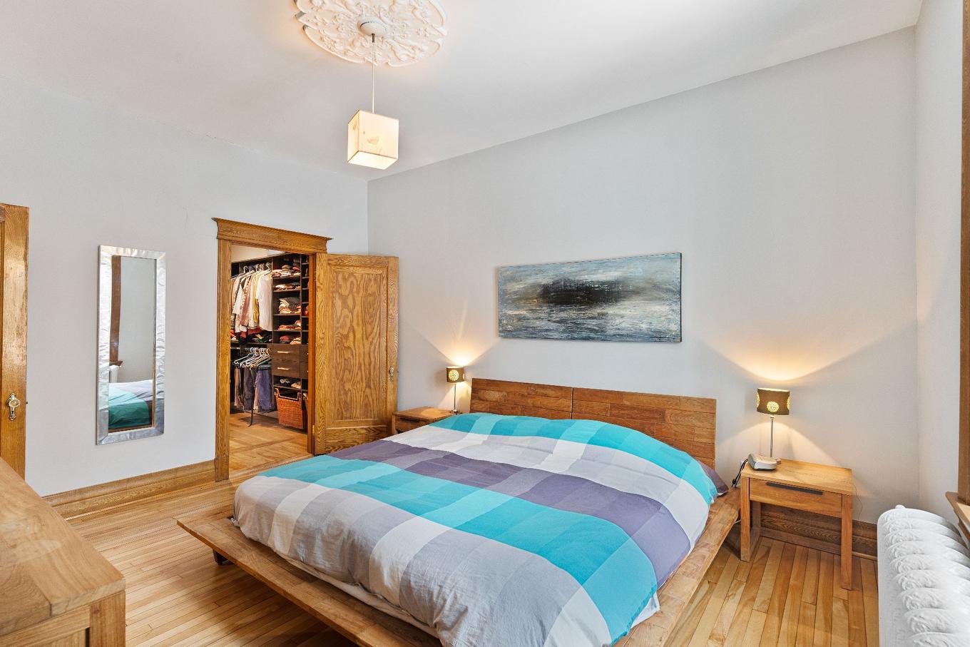 Chambre à coucher - 4174 Av. De Melrose, Montréal (Côte-Des-Neiges/Notre-Dame-De-Grâce), QC - Indoor Photo Showing Bedroom