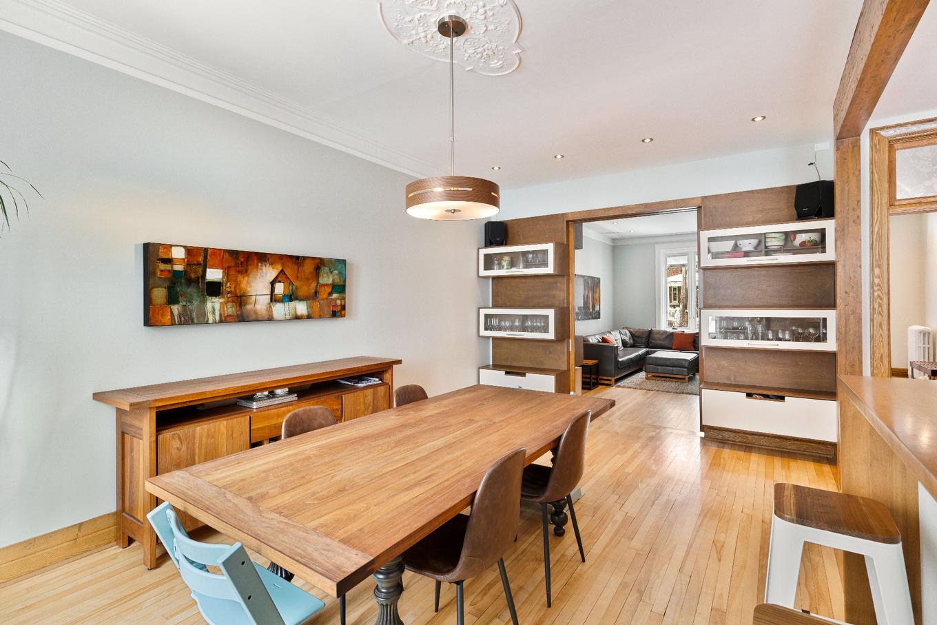 Salle à manger - 4174 Av. De Melrose, Montréal (Côte-Des-Neiges/Notre-Dame-De-Grâce), QC - Indoor Photo Showing Dining Room