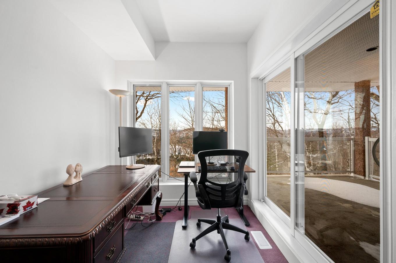 Bedroom - 1455 Rue Des Quatre-Saisons, Sainte-Adèle, QC - Indoor Photo Showing Office