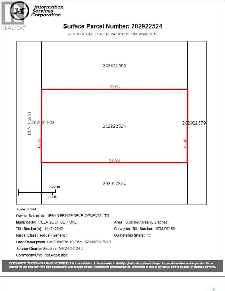 509 Bentika Street, Bethune, SK