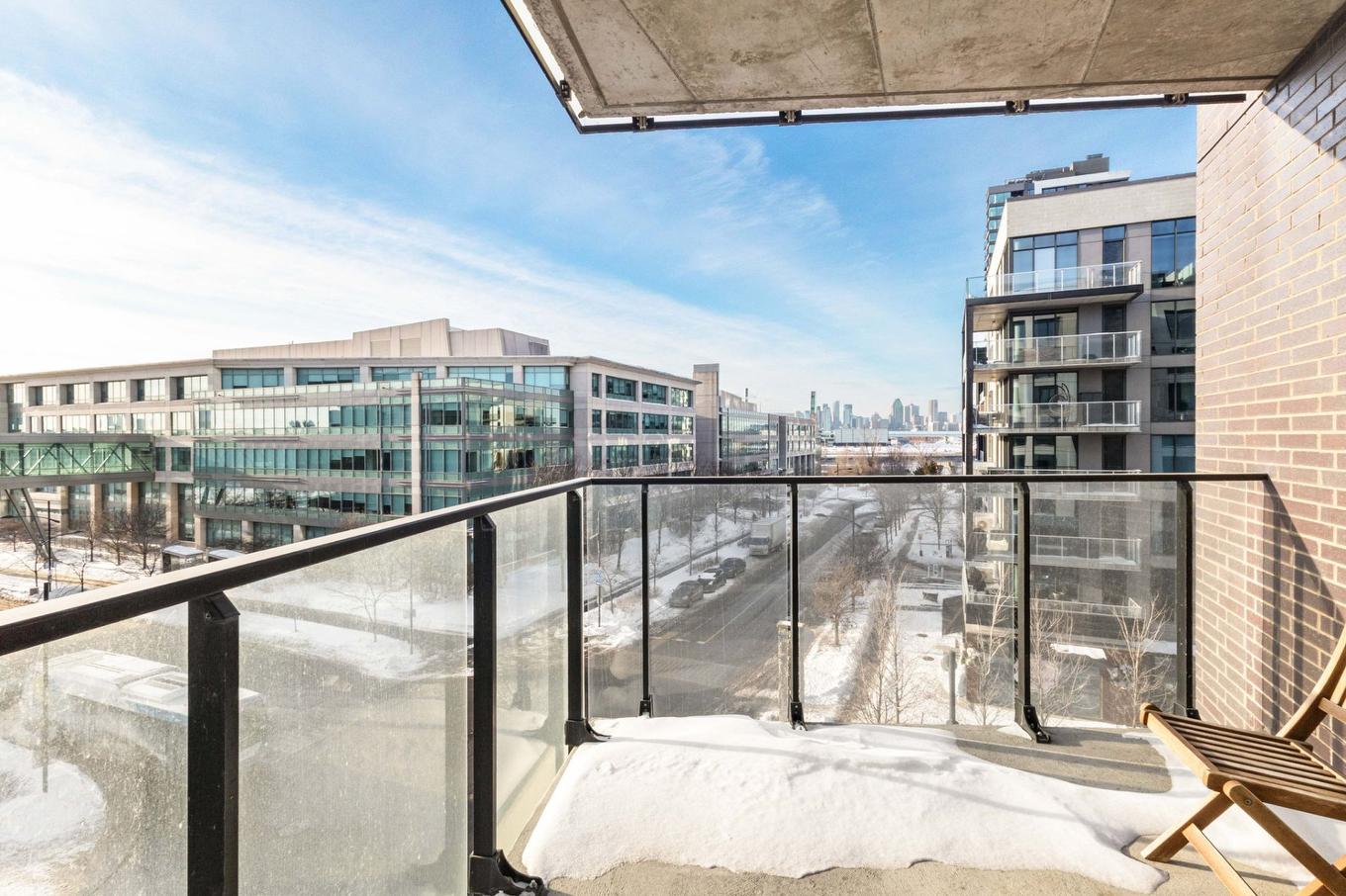 Balcon - 413-112 Ch. De La Pointe-Nord, Montréal (Verdun/Île-Des-Soeurs), QC - Outdoor With Exterior