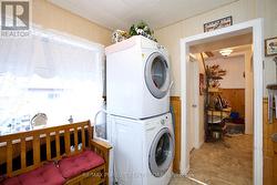 Laundry - rear entrance -