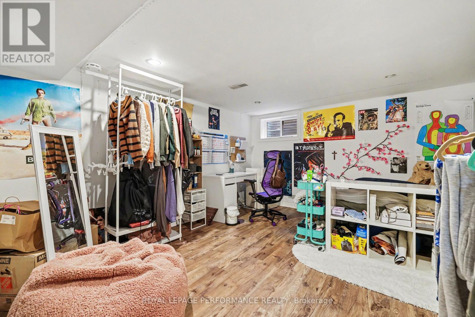 Bedroom 5 - lower level - 157 Russell Avenue, Ottawa, ON - Indoor With Storage