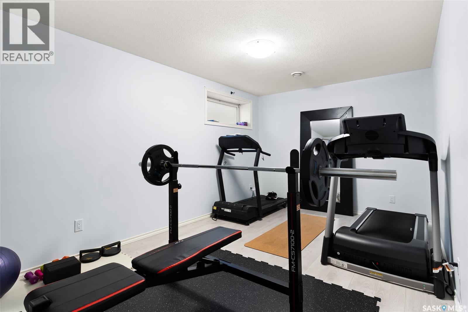 4613 Hames Crescent, Regina, SK - Indoor Photo Showing Gym Room