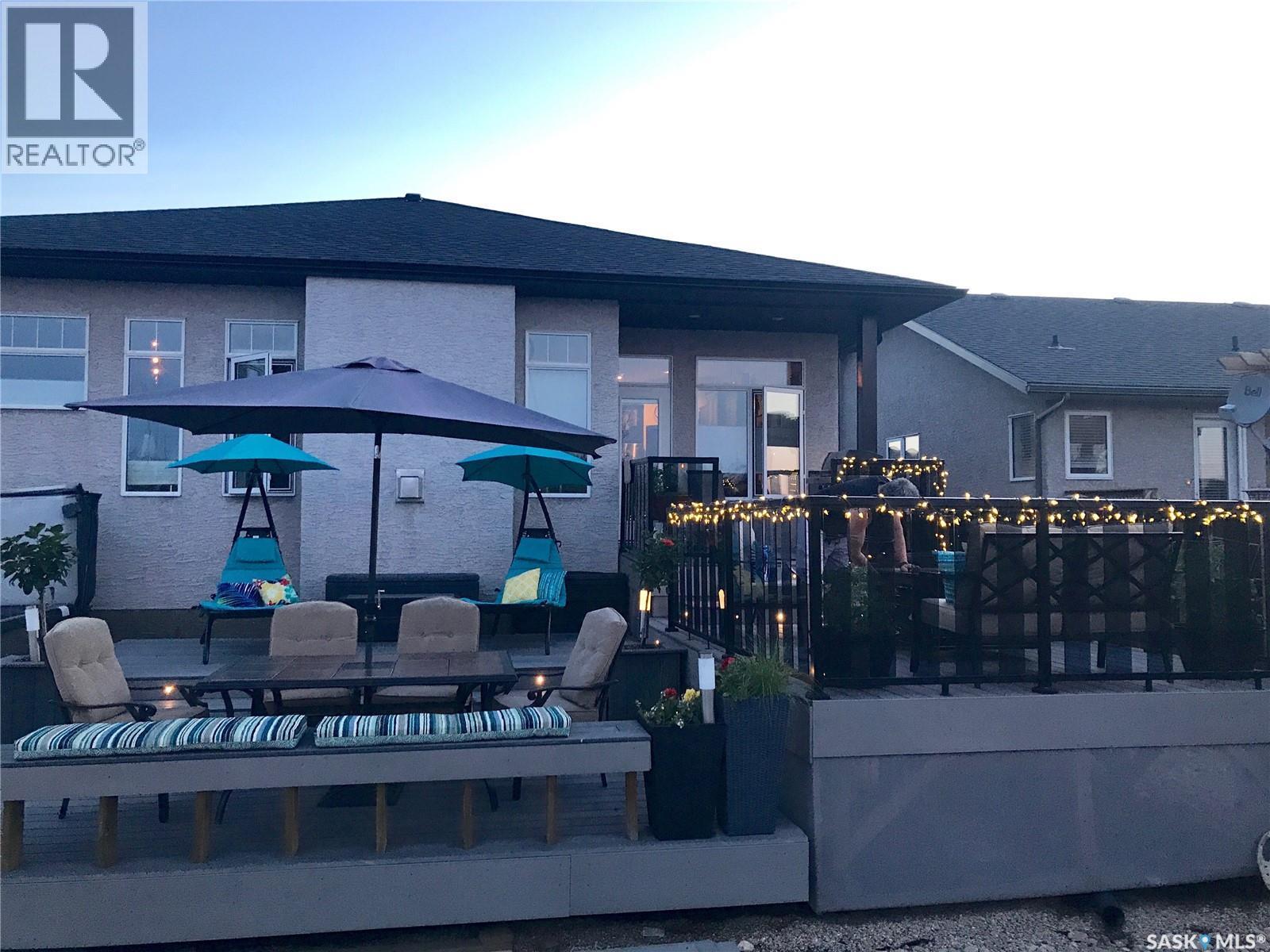 4613 Hames Crescent, Regina, SK - Outdoor With Deck Patio Veranda