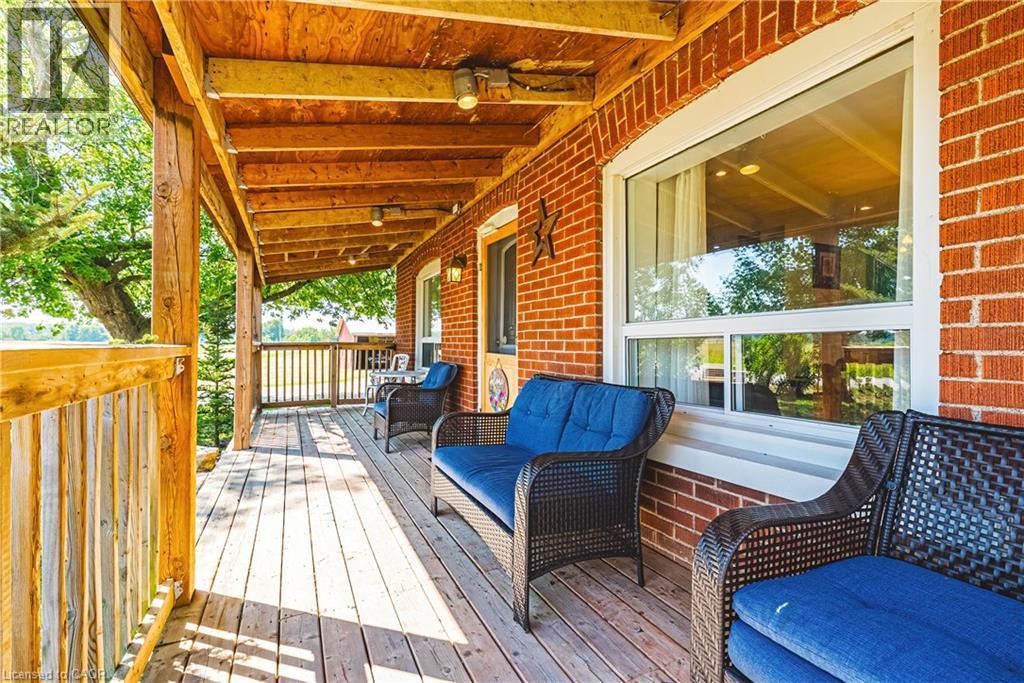 7721 Concession 5 Road, Caistor Centre, ON - Outdoor With Deck Patio Veranda With Exterior