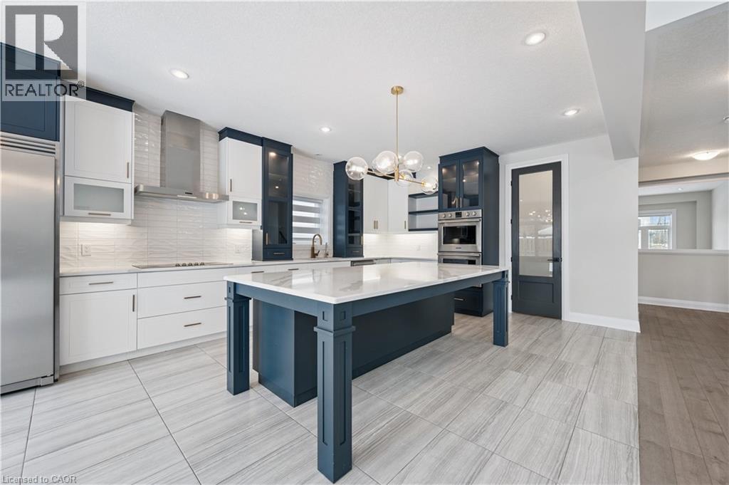 163 Redtail Street, Kitchener, ON - Indoor Photo Showing Kitchen With Upgraded Kitchen