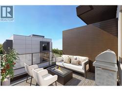 Top Floor Balcony Rendering -