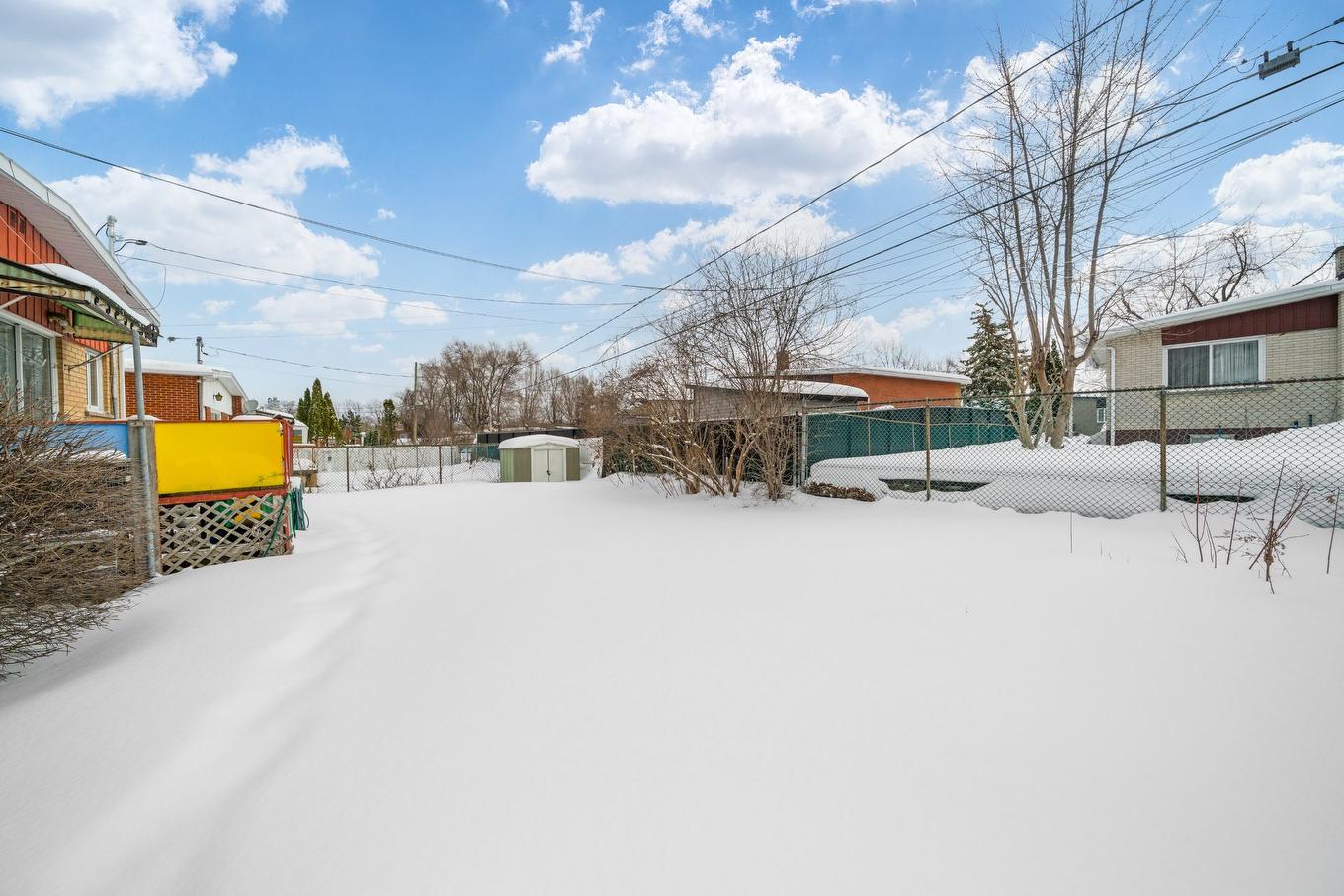 Backyard - 4866 4E Rue, Laval (Chomedey), QC - Outdoor