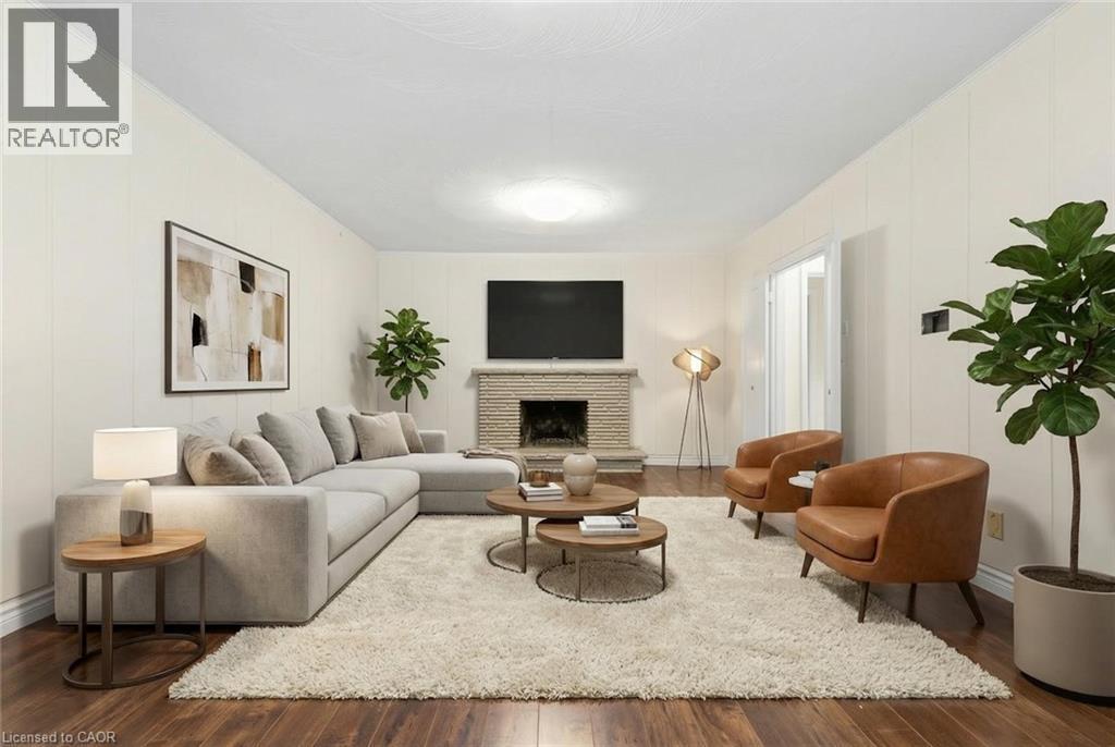 145 Wolfdale Avenue, Oakville, ON - Indoor Photo Showing Living Room With Fireplace