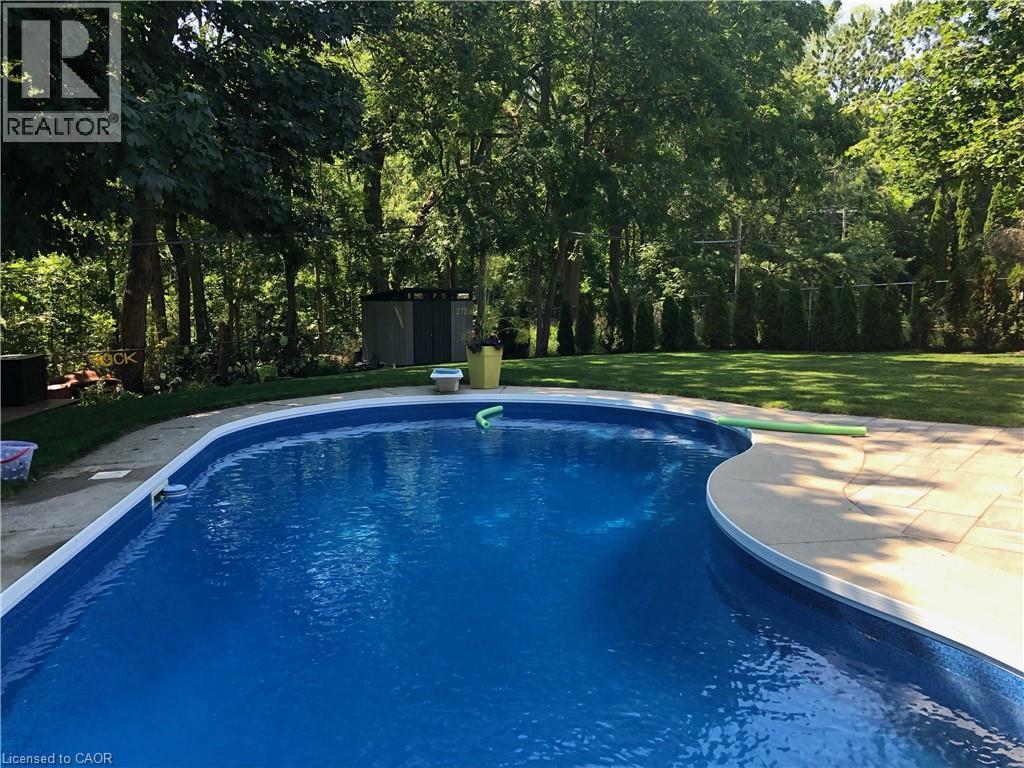 272 Goodram Drive, Burlington, ON - Outdoor With In Ground Pool With Backyard