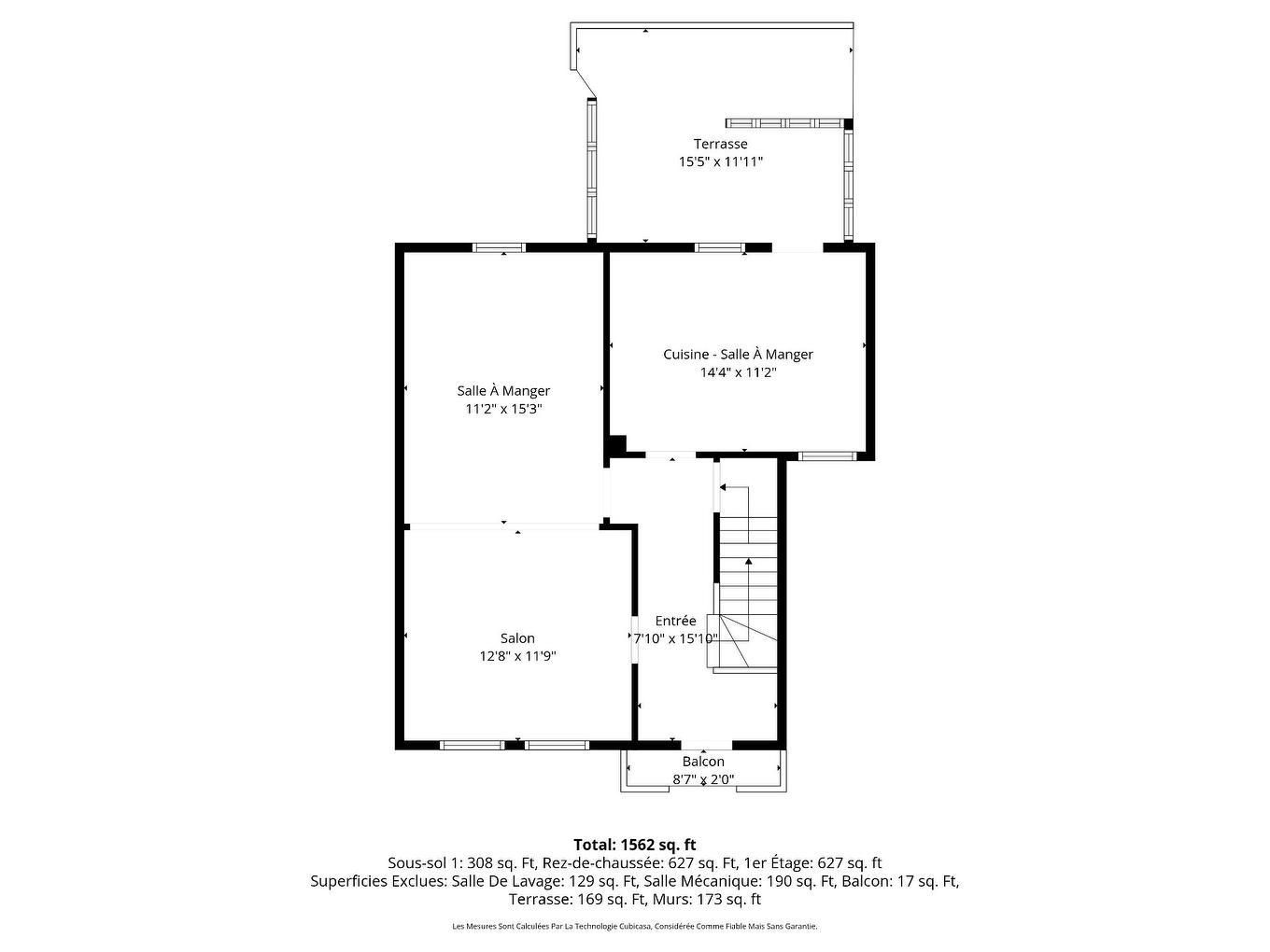 Plan (croquis) - 596 2E Rue, Saint-Jean-Sur-Richelieu, QC - Other